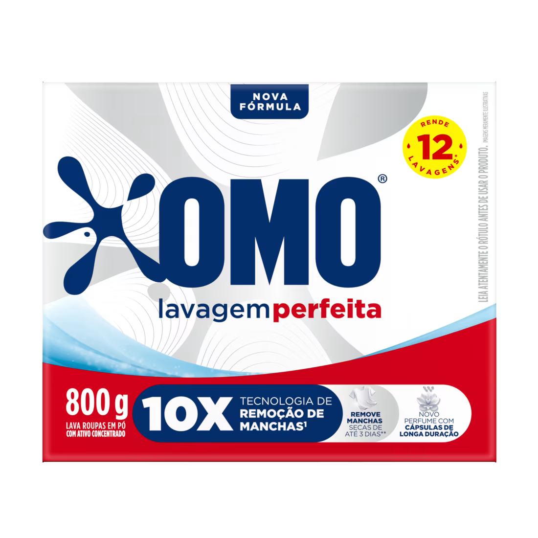 Sabão em Pó OMO Lavagem Perfeita 800g