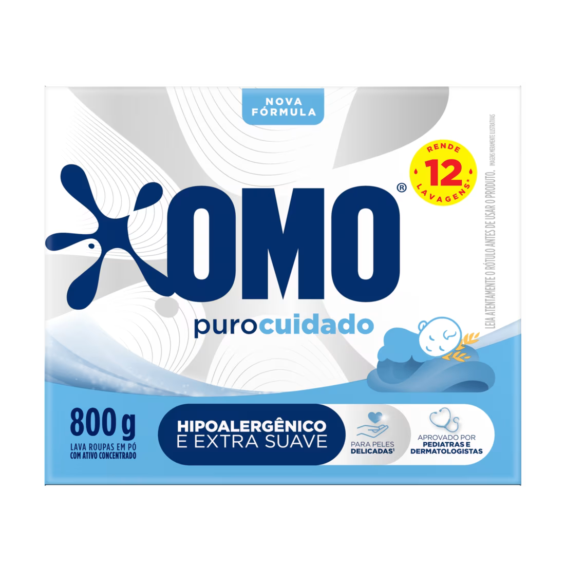 SABÃO EM PÓ OMO PURO CUIDADO 800g
