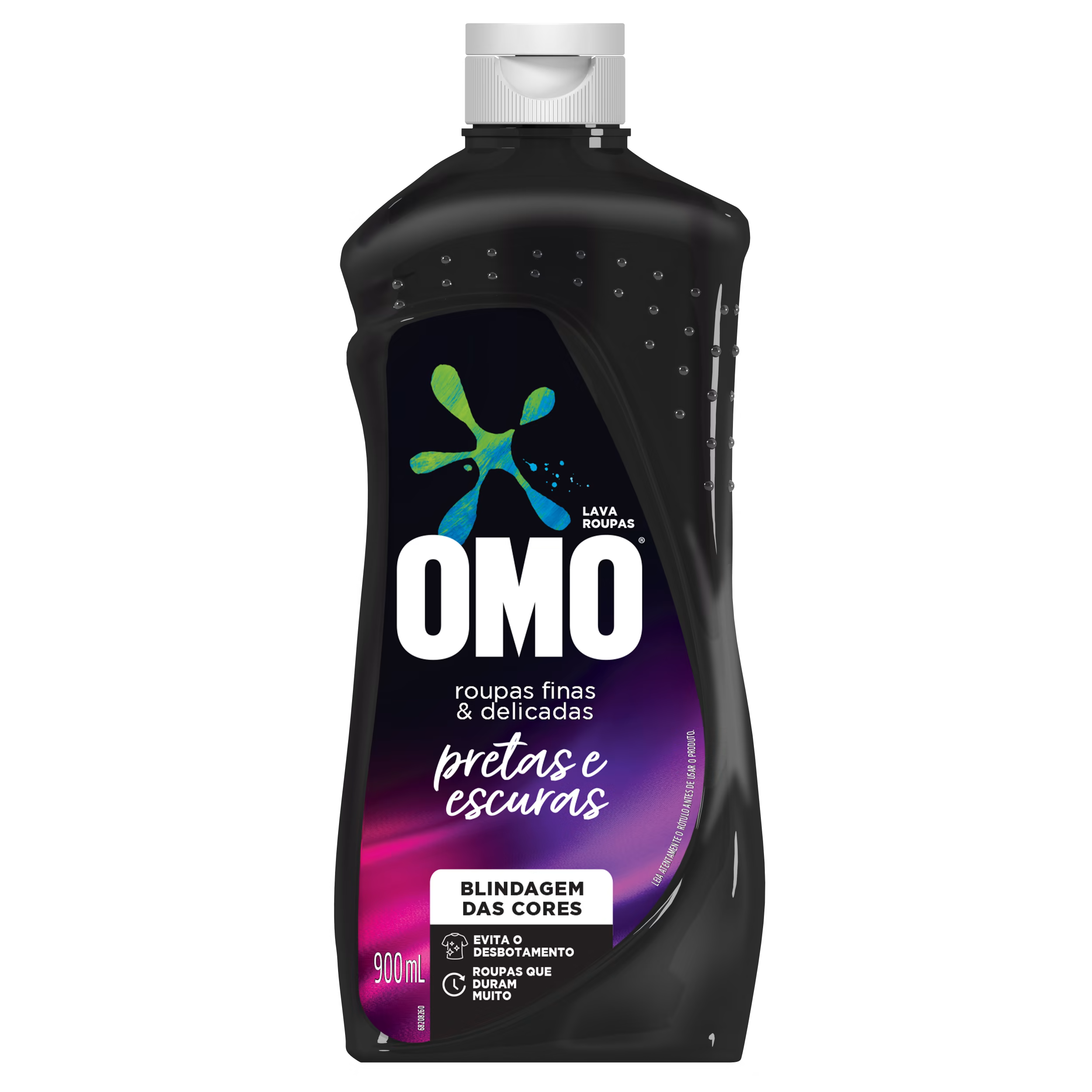 Sabão Líquido OMO Roupas Finas e Delicadas Pretas e Escuras 900ml